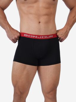 Bonjour - Black Cotton Solid Trunk