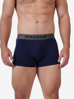 Bonjour - Navy Blue Cotton Solid Trunk