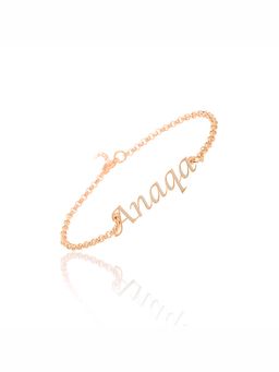 ANAQA JEWELS - Custom English Name Bracelet