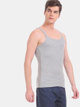 U.S. POLO ASSN. - Grey I636 Comfort Fit Cotton Vest Grey