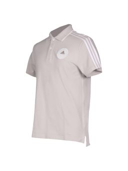 adidas - Cut Pile Men Beige Sportwear Polo T-Shirt