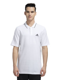 adidas - M Sl Pq Ps Men White Sportwear Polo T-Shirt