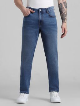 Jack & Jones - Blue Ben Skinny Fit Low Rise Stretch Jeans