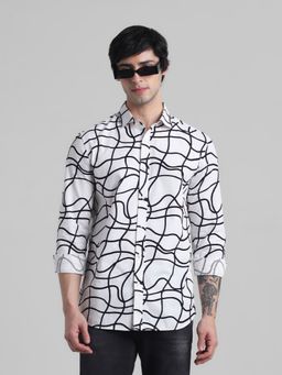 Jack & Jones - White Slim Fit Non Stretch Shirt