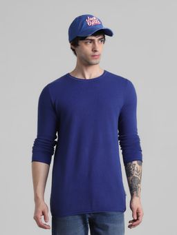Jack & Jones - Blue Regular Fit SweaT-Shirt