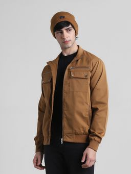 Jack & Jones - Brown Regular Fit Jacket