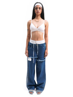 MAMKAM - Sweat Jams Denim- Blue