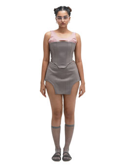 MAMKAM - Grey Cyber Rose Co-Ord Set