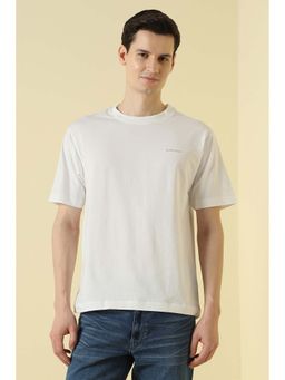 Allen Solly - White Graphic Oversized T-Shirt