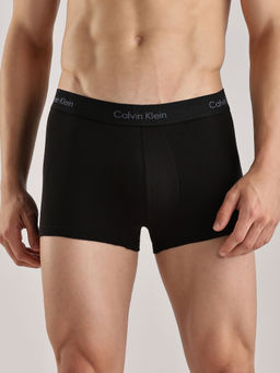 Calvin Klein - Low Rise Solid Black Trunks (Pack of 3)
