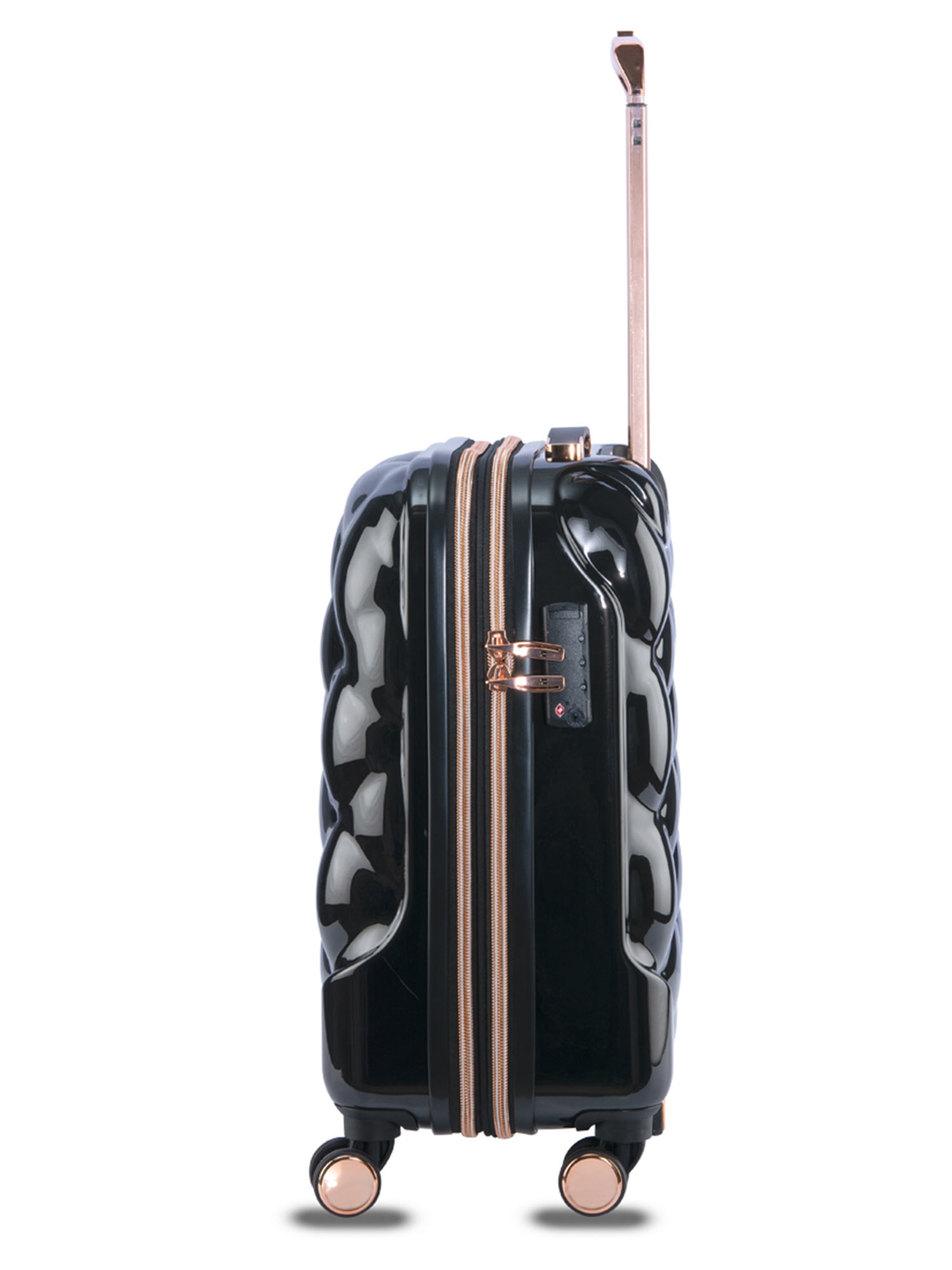 Buy It Luggage Black Solid Trolley Bag 