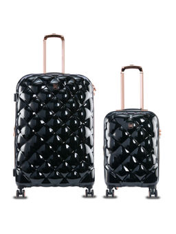 it luggage - Black Solid Trolley Bag (Set of 2)