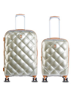 it luggage - Beige Solid Trolley Bag (Set of 2)