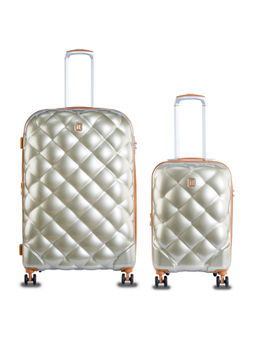 it luggage - Beige Solid Trolley Bag (Set of 2)