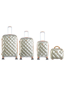 it luggage - Beige Solid Trolley Bag (Set of 4)