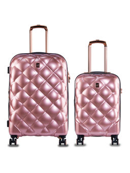 it luggage - Rose Gold Solid Trolley Bag (Set of 2)