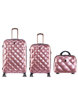 it luggage - Rose Gold Solid Trolley Bag (Set of 3)