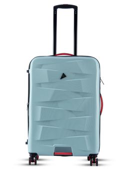 it luggage - Elevate Hard Suitcase Expandable 8 Wheel Trolley Blue (M)