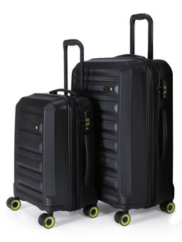 it luggage - Black Solid Trolley Bag (Set of 2)