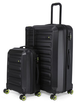 it luggage - Black Solid Trolley Bag (Set of 2)