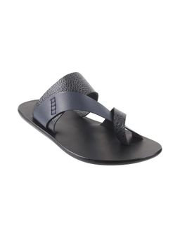 Mochi - Mens Black Flat ChappalsMochi Mens Blue Sandals