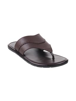 Mochi - Mens Brown Flat ChappalsMochi Mens Brown Sandals