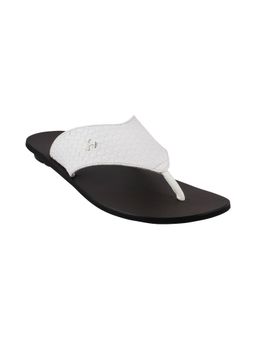 Mochi - Mens White Chappals Mochi Mens White Sandals