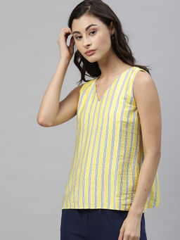 RAREISM - Yellow Stripes Top