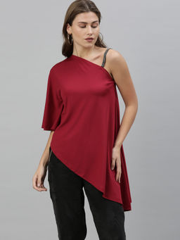 RAREISM - Maroon Solid Top