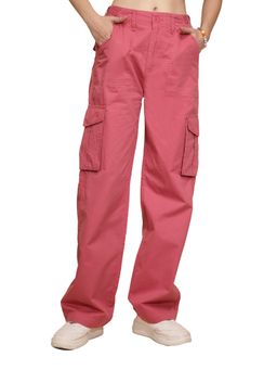 Global Republic - Full Length Cotton Cargo Pant For Women