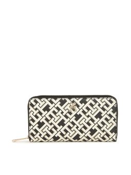 Tommy Hilfiger - Black Iconic Za Mono Wallet