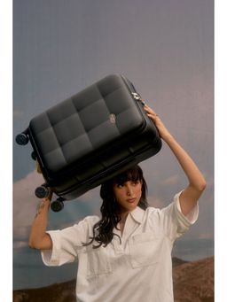 MINI WEST LONDON - Women Black Solid Marvel Pro Carry On Cabin