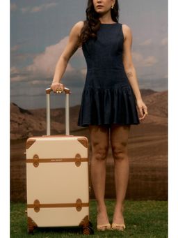 MINI WEST LONDON - Women Beige Solid Emily In Paris Carry On Cabin