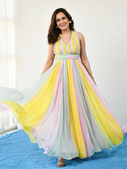 ORDINAREE - Flamboyant Layered Dress