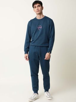 Rare Rabbit - Neos Blue Petrol Sweatshirt