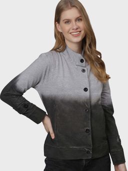 Campus Sutra - Grey Solid Jacket