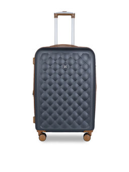 it luggage - Fashionista Charcoal Grey Medium 24 Inches Expandable Hardsided TSA Trolley Bag