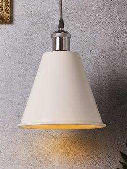 Homesake - White Guard Metal Ceiling Pendant Lamp Nickel