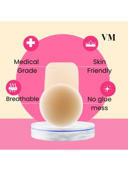 Velomora - Nude Silicone Uplift Nipple Covers