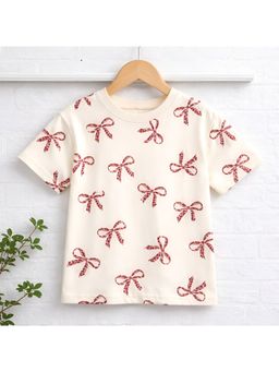Googo Gaaga - Girls Half Sleeve Cotton T-Shirt