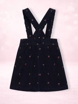 CHERRY CRUMBLE BY NITT HYMAN - Girl Knee Length Dungaree