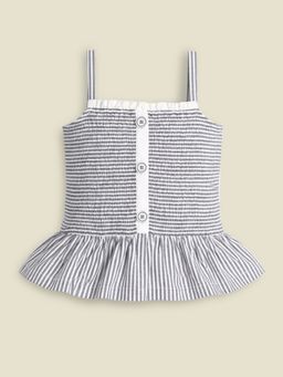 CHERRY CRUMBLE BY NITT HYMAN - Girl Square Neck Top