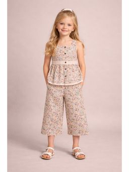 CHERRY CRUMBLE BY NITT HYMAN - Girl Top With Pant