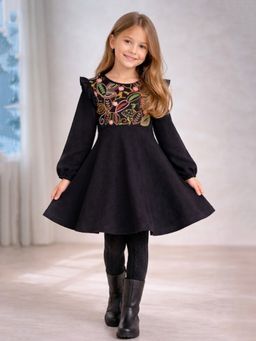 CHERRY CRUMBLE BY NITT HYMAN - Girl Knee Length Dress