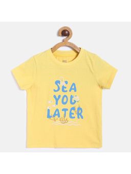 MINI KLUB - Kids Boys Yellow T-shirt