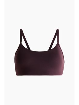 H&M - Women Purple Medium Support Sports Bra With Softmove
