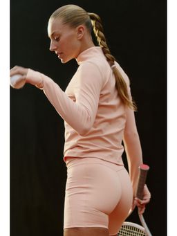 H&M - Women Orange Sports Cycling Shorts With Softmove