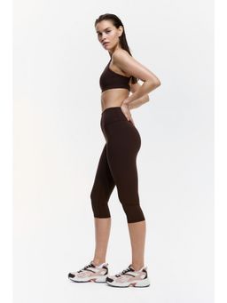 H&M - Women Brown Capri With Sculptmove