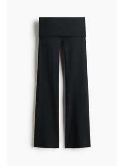 H&M - Women Black Flared Sports Leggings