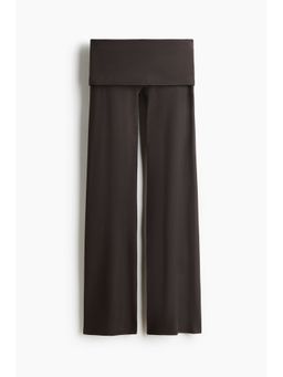 H&M - Women Brown Flared Sports Leggings